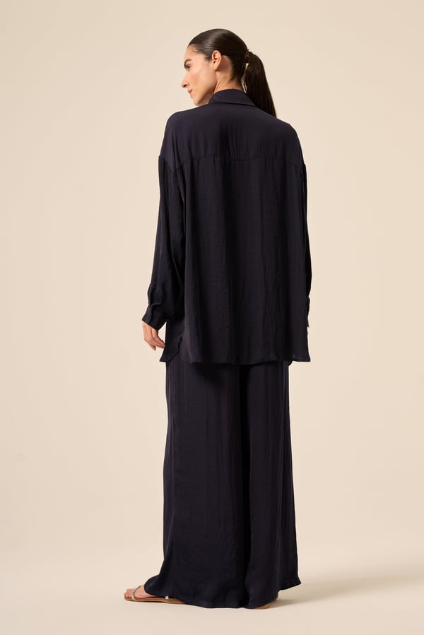 CEREMONY Önden Düğmeli Pantolonlu Tunik Takım