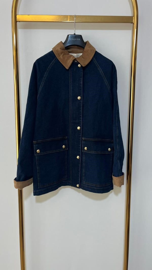 EXQUISE Kaelin Denim Ceket