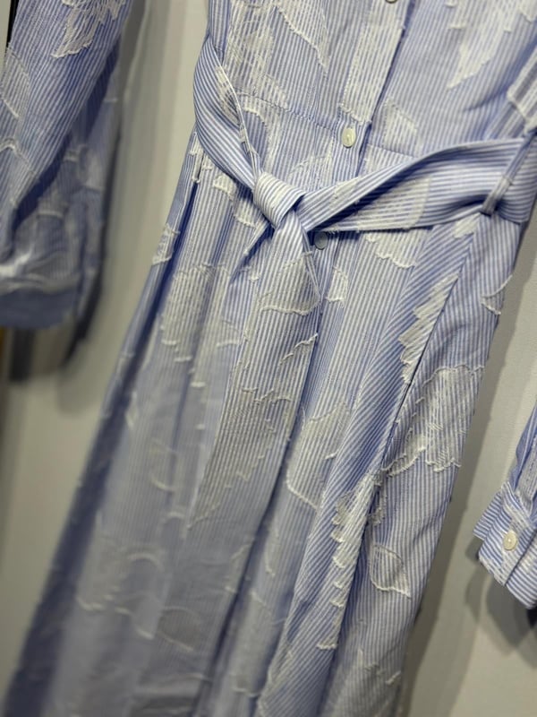 EXQUİSE Peonye Belden Bağlamalı Tasarım Uzun Elbise