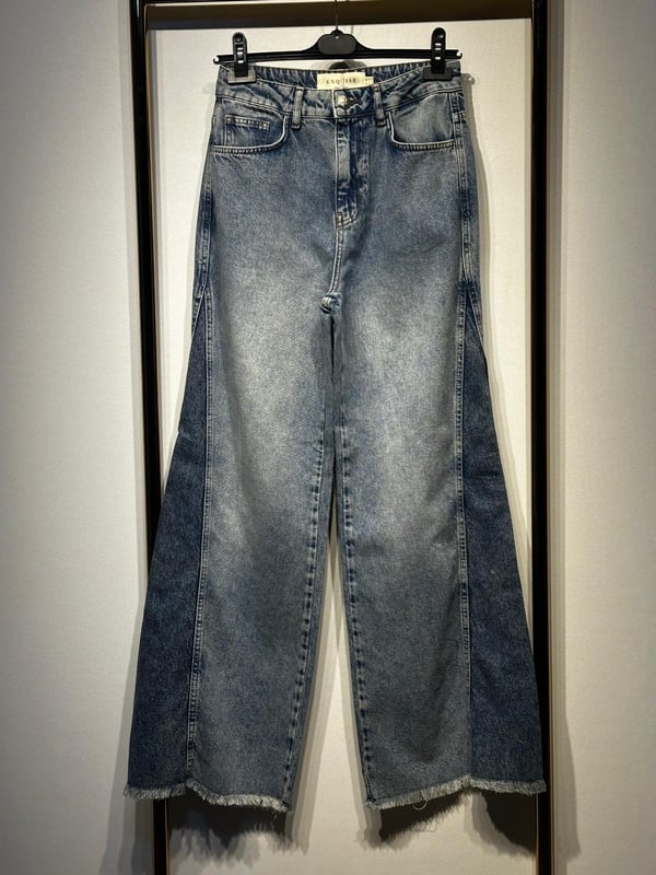 EXQUISE Savanah Denim Pantolon