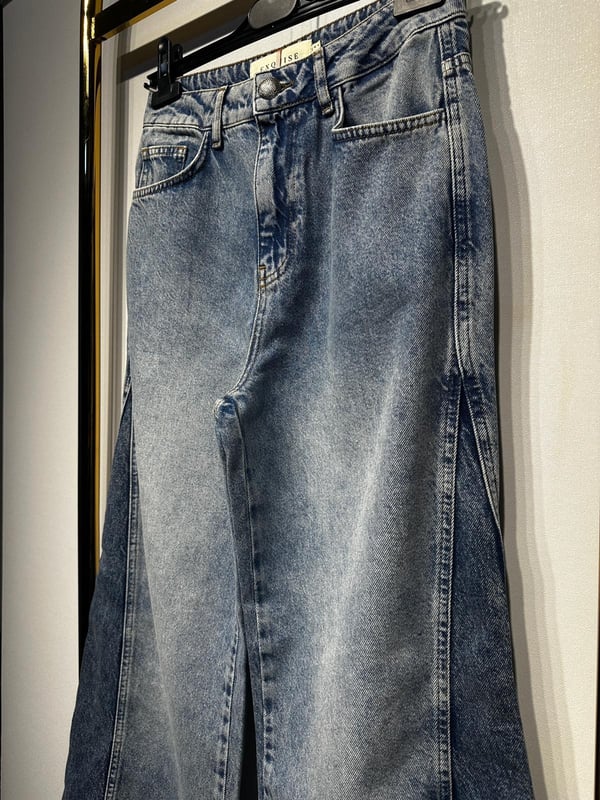 EXQUISE Savanah Denim Pantolon