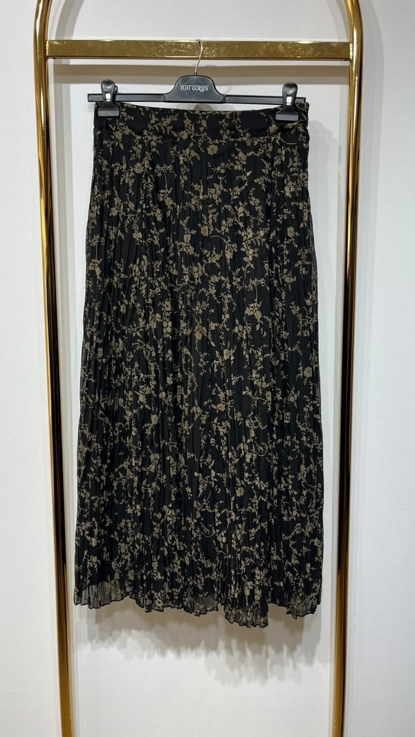 FUAT GÜRSEN Desenli Etek