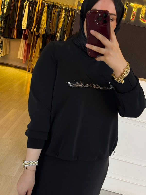 FUAT GÜRSEN Fashion Detaylı Etekli Takım