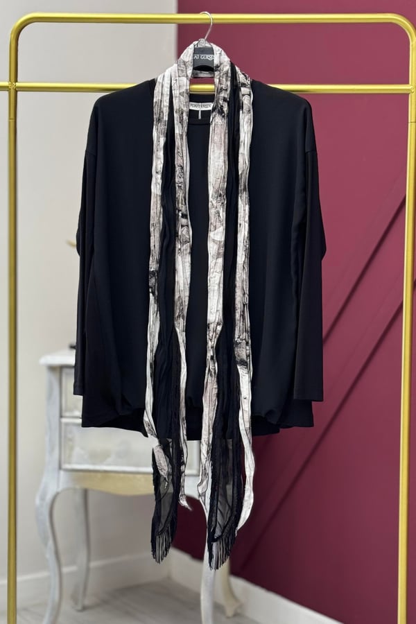 FUAT GÜRSEN Flar Hediyeli Basic Tunik