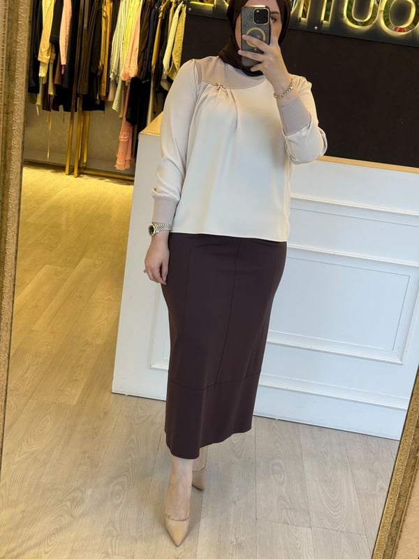 GHISA Broşlu Tunik