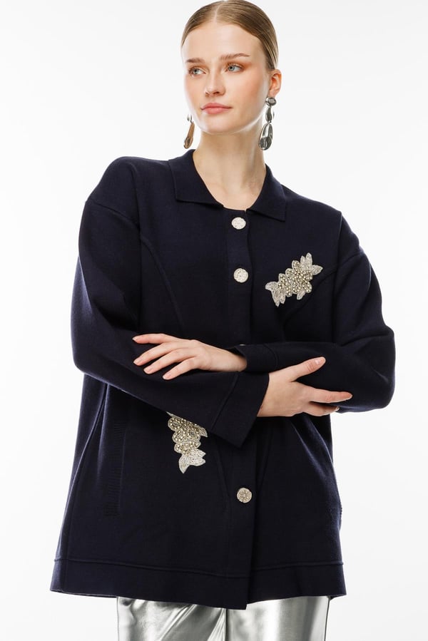 GHİSA DETAYLI HIRKA