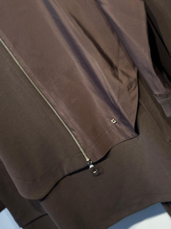 GHİSA Ferumuar Tasarım Mix Kumaş Tunik Pantolon Takım