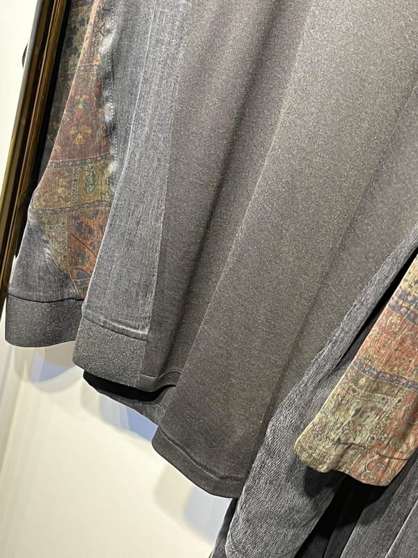 GHİSA İpek Cupra Mix Kumaş Kapşonlu Sweat Rahat Pantolon Takım