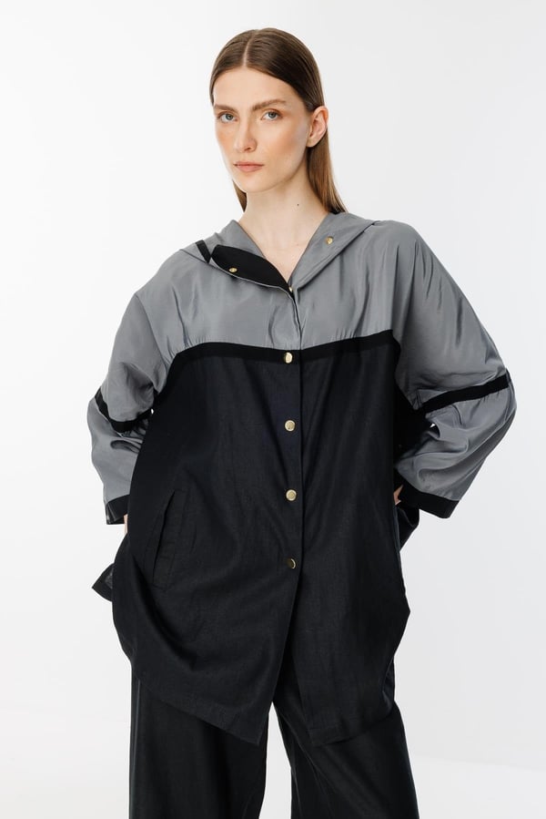 GHİSA Kapşonlu Çıtçıtlı Sweat Pantolon Takım