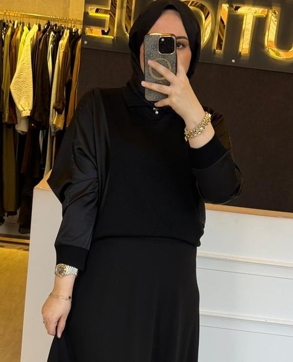 GHİSA Merserize Mix Saten Tasarım Tunik