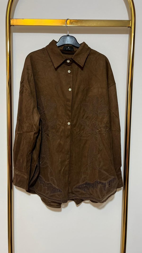 GHISA Nakışlı Gömlek