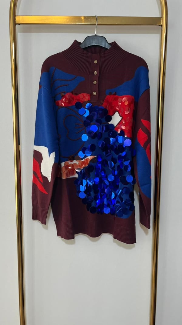 GHISA Nakışlı Tunik