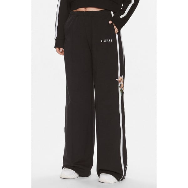 GUESS Çiçek nakış işlemeli düz kesim pantolon