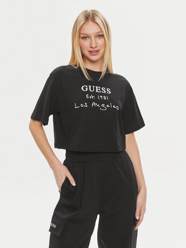 GUESS Dakota AMBLEM BASKI TSHİRT