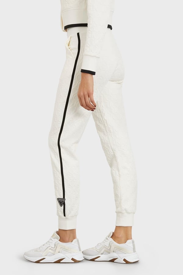 GUESS Kabartma baskılı GJ logolu jogger pantolon