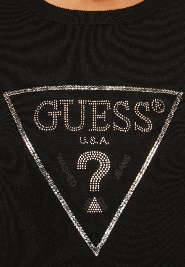 GUESS KAYLA kısa kollu kazak