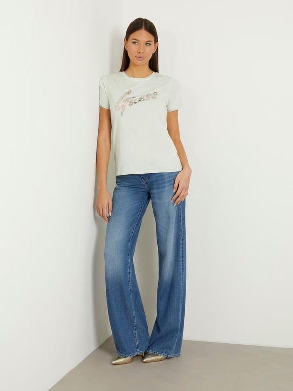GUESS Organik Pamuklu Regular Fit Tshirt