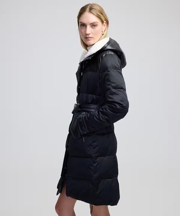 İPEKYOL ÇIKARILABİLİR YAKALI COLORBLOCK MONT