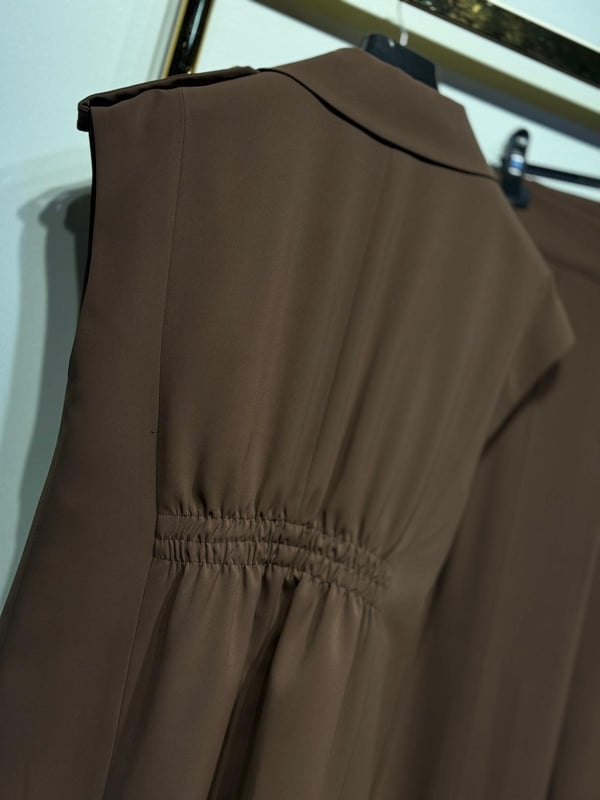 LİSA EXCLUSİVE Apoletli Yelek Pantolon Takım