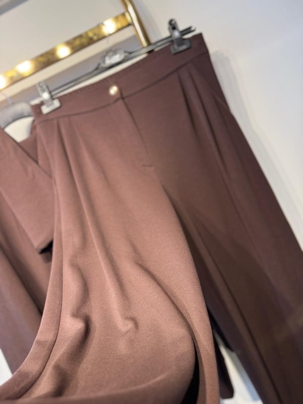 LİSA EXCLUSİVE Göğüs Nakış İşlemeli Sweat Pantolon Takım