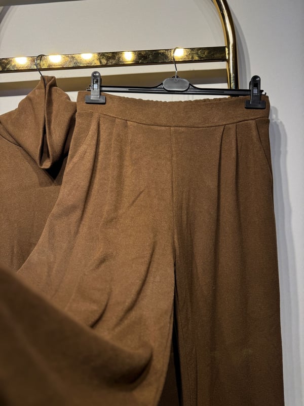 LİSA EXCLUSİVE Triko Boğazlı Tunik - Pantolon Takım