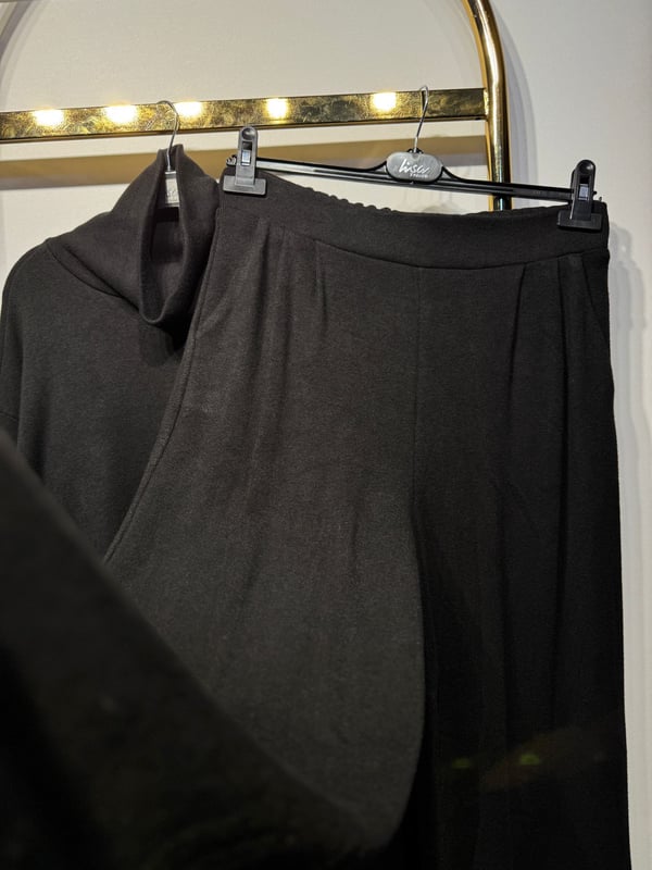 LİSA EXCLUSİVE Triko Boğazlı Tunik - Pantolon Takım