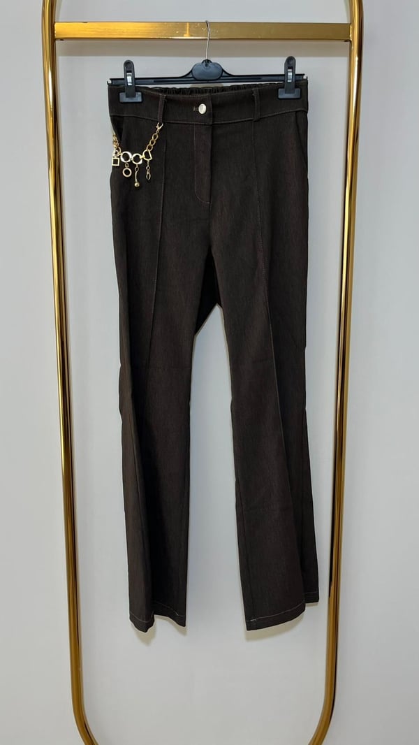 MISSEMRAMISS DİKİŞLİ KOT PANTOLON