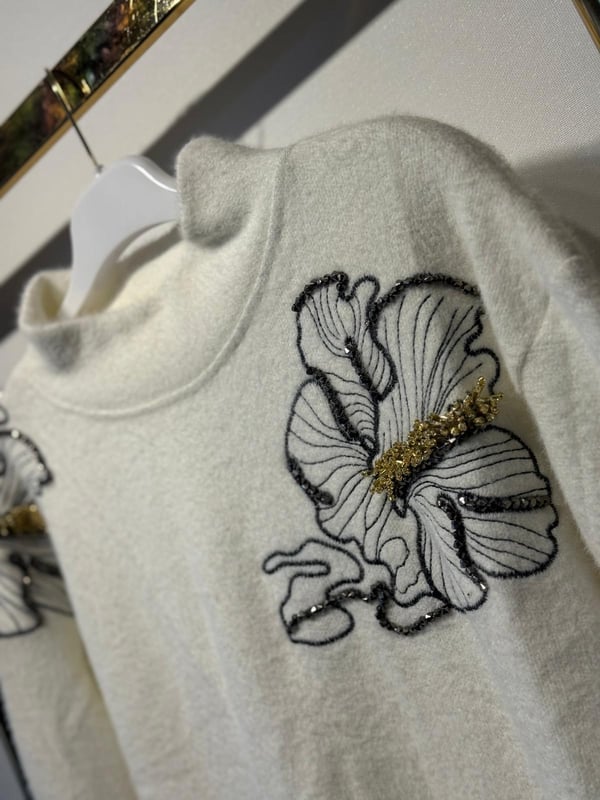 MİSSEMRAMİSS Florana Nakışlı Angora Tunik