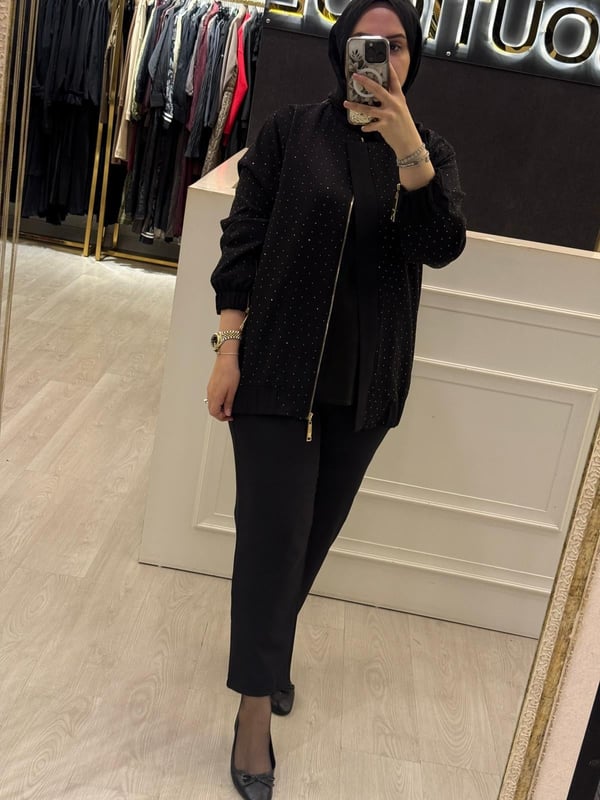 MİSSEMRAMİSS Glowe Bomber Ceket Pantolon Takım