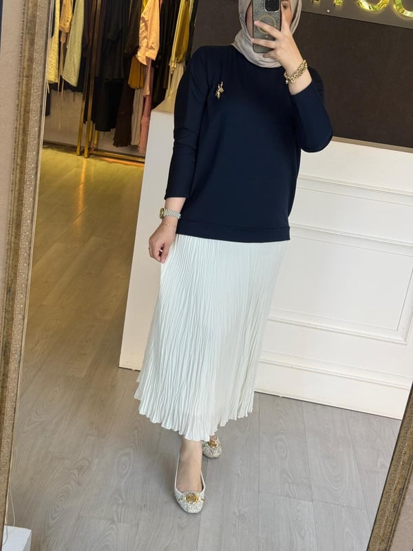 MISSEMRAMISS İPEK PAMUK BLUZ