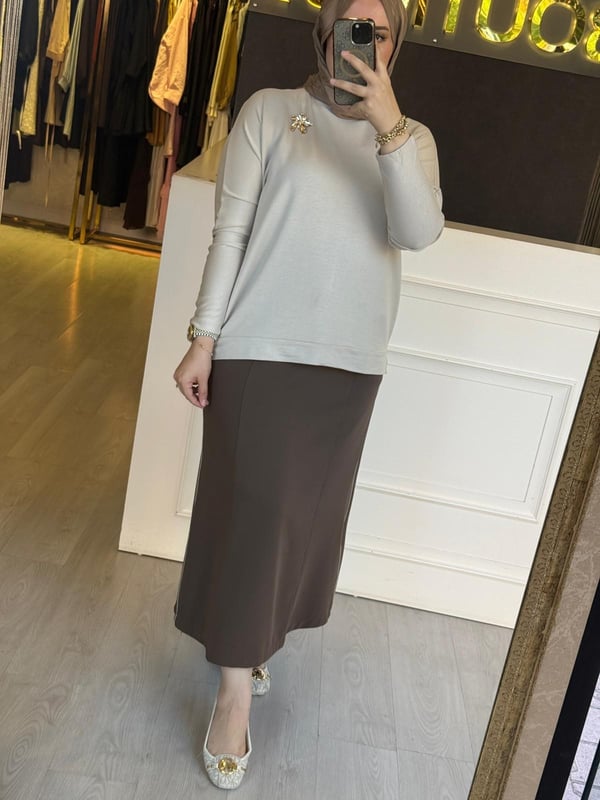 MISSEMRAMISS İPEK PAMUK BLUZ