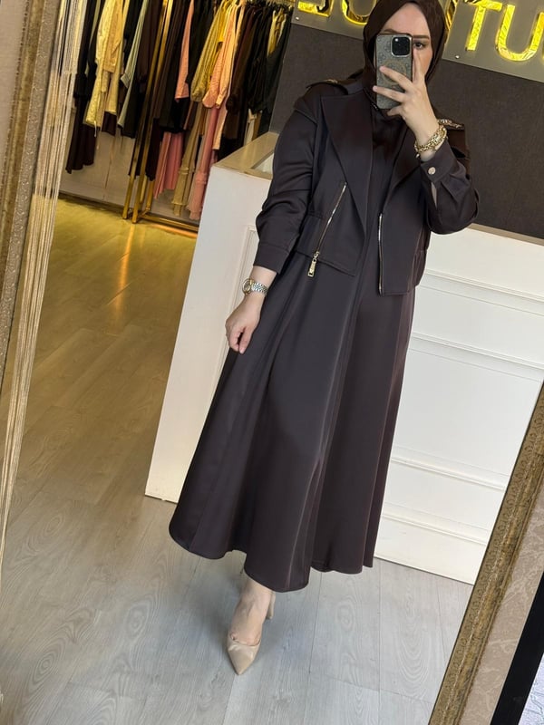MISSEMRAMISS LAYER İÇ ELBİSE CEKET TAKIM