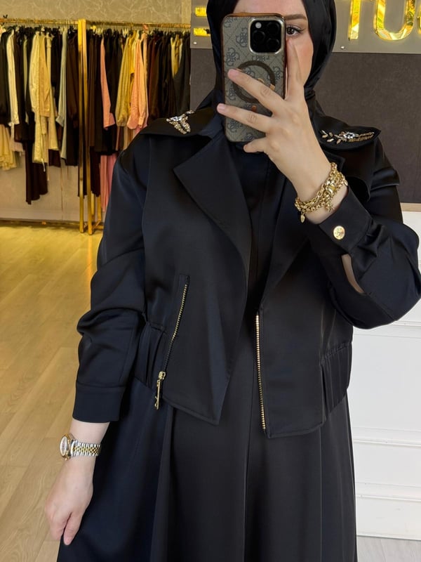 MISSEMRAMISS LAYER İÇ ELBİSE CEKET TAKIM