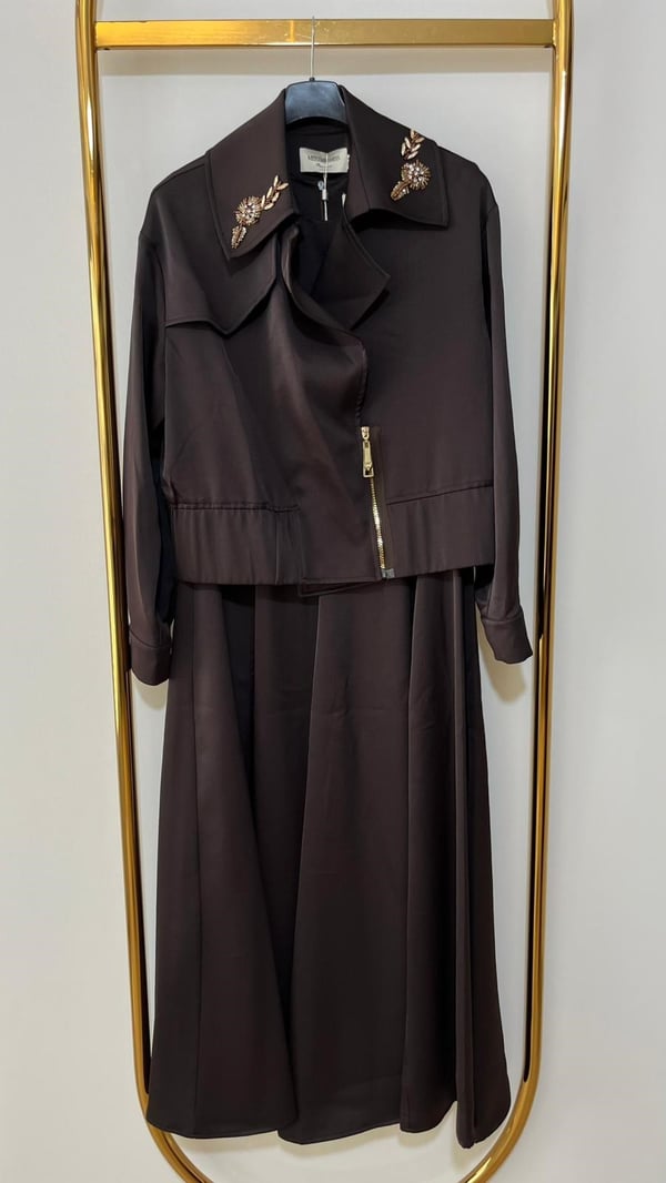 MISSEMRAMISS LAYER İÇ ELBİSE CEKET TAKIM