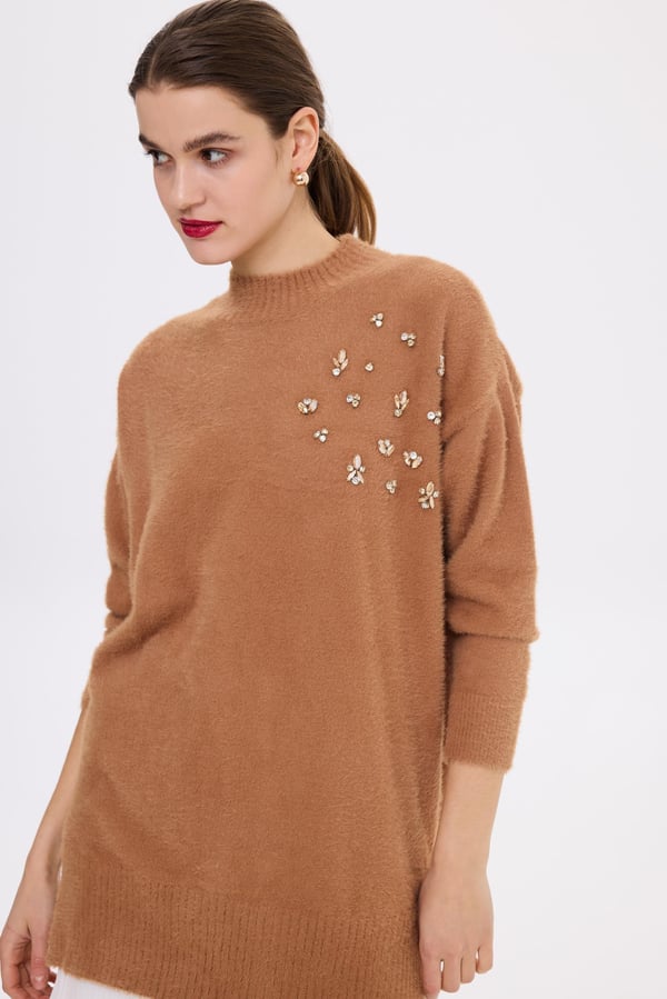MİSSEMRAMİSS Maglione Angora Kazak