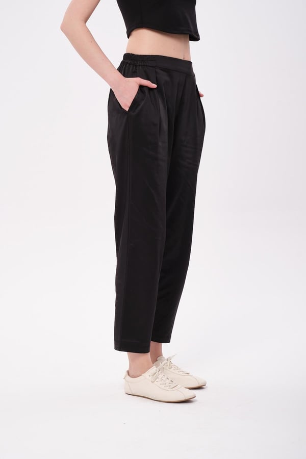 MİSSEMRAMİSS Saten Pile Pantolon