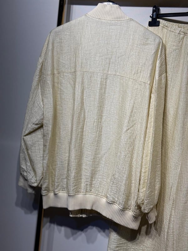 MİSSEMRAMİSS Soft Glam Kırıştırma Kumaş Tasarım Takım