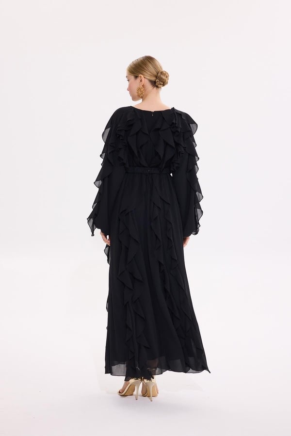 MİSSEMRAMİSS Special Ruffle Hediyeli Elbise