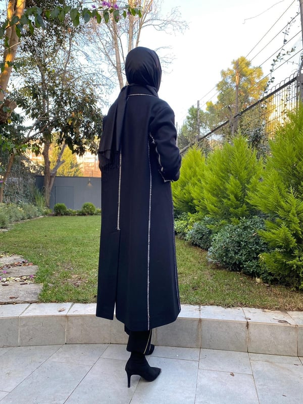 MİSSWHENCE 34509 ÖNÜ DÜĞME DETAYLI PARDESÜ