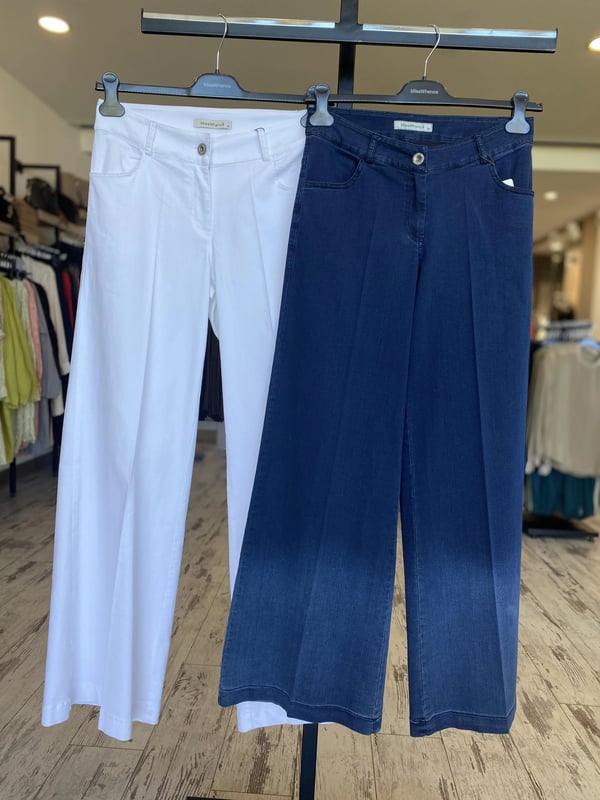 MİSSWHENCE 35101 BOL PAÇA TENCEL KOT PANTOLON