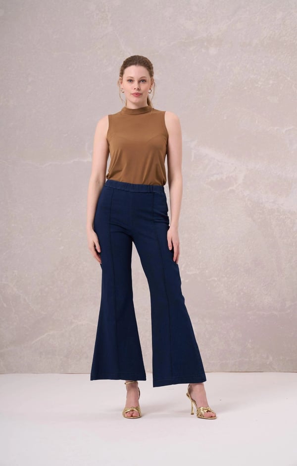 MİSSWHENCE 35103 BOL PAÇA KOT PANTOLON