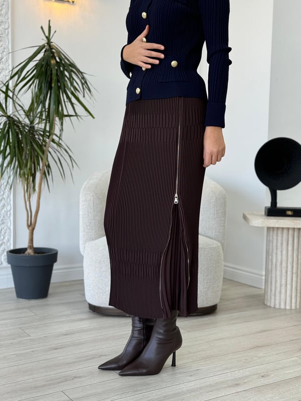 MİSSWHENCE 36921 YANDAN FERMUARLI ETEK