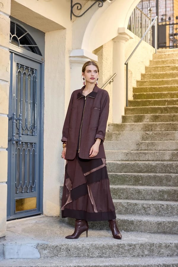 MİSSWHENCE 36923 Patchwork Etek