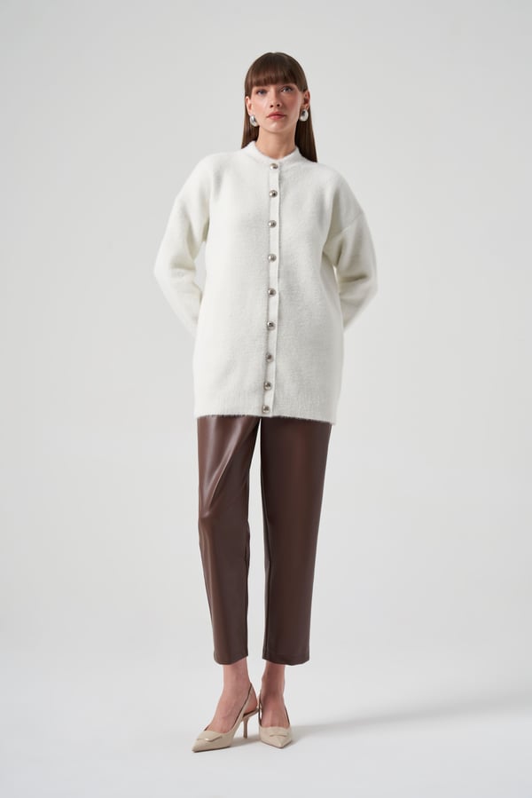 NUSS Basic Angora Hırka