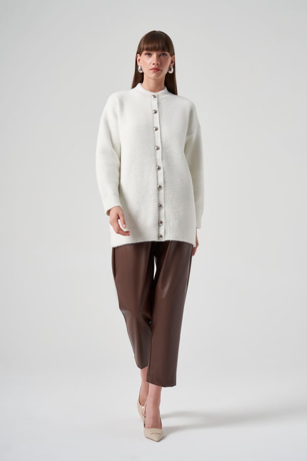 NUSS Basic Angora Hırka