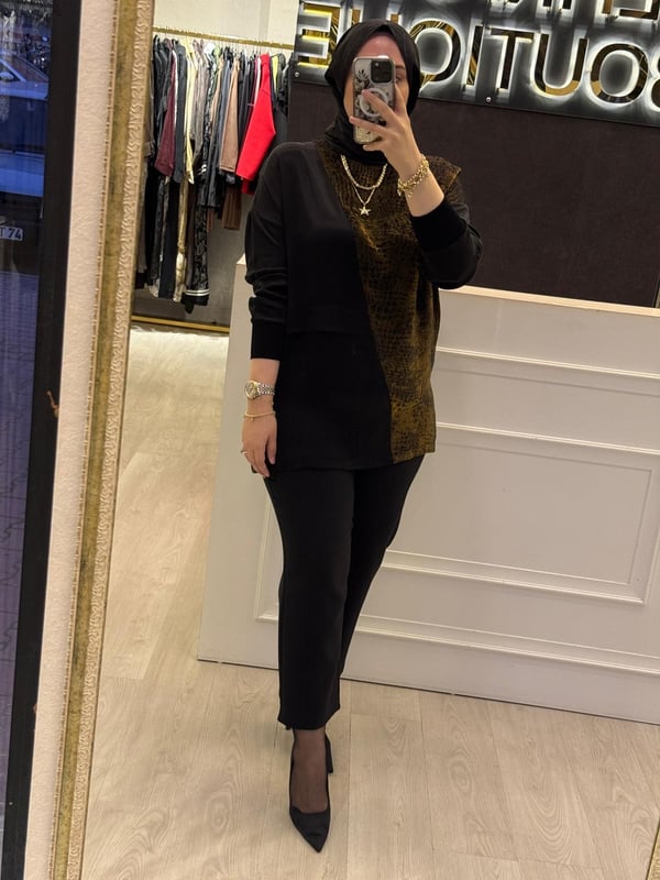 NUSS İpek Copra Mix Tunik