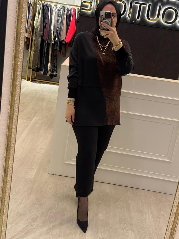 NUSS İpek Copra Mix Tunik