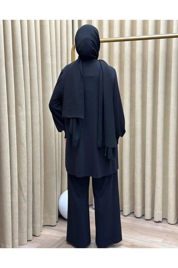 NUSS Parla İşleme Tunik Pantolon Takım