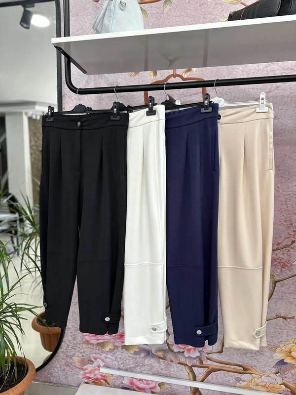 SENTEZ ATLAS PAÇASI APOLETLİ BAMBU PANTOLON