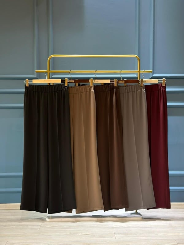 SENTEZ COLMAR Beli Lastikli Geniş Paça Pantolon